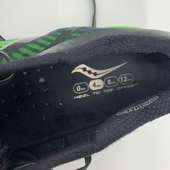 SAUCONY Cortana 3 black/green power grid sneakers - Picture 7 of 8